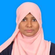 Ashifa B. Class 10 trainer in Tiruchirappalli