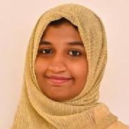 Afra F. Class 11 Tuition trainer in Chennai