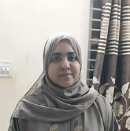 Nida F. Class 12 Tuition trainer in Bangalore