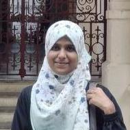 Mehnaz F. Class 12 Tuition trainer in Chennai