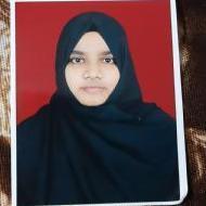 Fathima S. Class 7 Tuition trainer in Bangalore