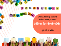Weekly Grammar, Vocabulary and Reading Classes for Class 4-7
