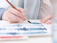 Painting - Modern Art Using Water Colors