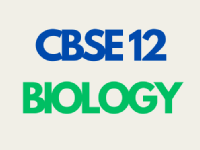 CBSE 12 BIOLOGY