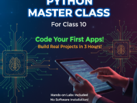Get a 3-Hour Master Class: Code Your First Apps! Python Programming for Class 10
