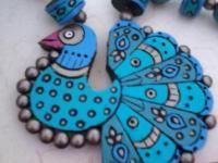 Two days Advanced terracotta Jewellery Making workshop in chennai  April 3 & 4  2014