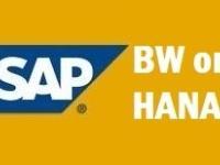 SAP BW ON HANA ONLINE TRAINING