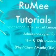 Rumee Tutorials CET institute in Mumbai