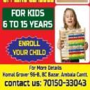 Bright Future Abacus Abacus institute in Ambala
