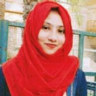 Samrin M. BTech Tuition trainer in Bangalore