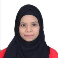 Meenaz Class 12 Tuition trainer in Bangalore