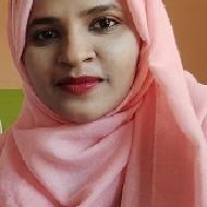 Shazia F. Class 12 Tuition trainer in Mysore