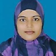 Naziya S. Class 12 Tuition trainer in Bangalore