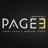 Page Three Luxury Salon institute in Chennai