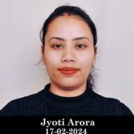 Jyoti A. Class 12 Tuition trainer in Abohar