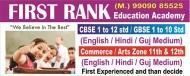 First Rank Education Academy Class 11 Tuition institute in Ahmedabad