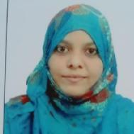 Sara T. Class 11 Tuition trainer in Bangalore