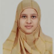 Saniya M. BSc Tuition trainer in Sangli