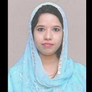 Shama K. Class 12 Tuition trainer in Delhi