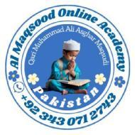 Al Maqsood online Quran Academy Arabic Language institute in Talagang