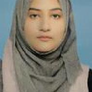 Eman Z. B Ed Tuition trainer in Faisalabad