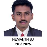 Hemanth B J Class I-V Tuition trainer in Bangalore