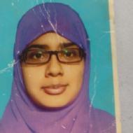 Lubna S. Class I-V Tuition trainer in Bangalore