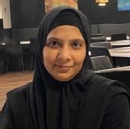 Farjana Anwer Basha Data Science trainer in Atur