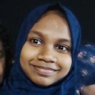 Fathima Rifa Class 12 Tuition trainer in Chennai