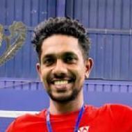 Jibin Baby Badminton trainer in Bangalore