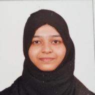 Ayesha Class 12 Tuition trainer in Bangalore