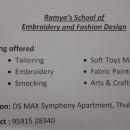 Ramyas School of Embroidery & Fashion Design photo