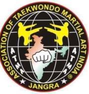 Association of Taekwondo Martial Art India Self Defence institute in Delhi