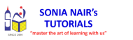 Sonia Nair tutorials Class 9 Tuition institute in Mumbai