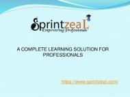 SprintZeal Empowering Professional Personal Trainer institute in Washington