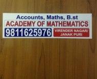 Academy of Mathematics Class 9 Tuition institute in Delhi