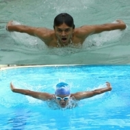 Jasmin K. Swimming trainer in Ahmedabad