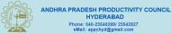 Andhra Pradesh Productivity Council Engineering institute in Hyderabad