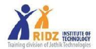 Ridz Institute Of Technology Web Designing institute in Chennai