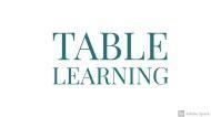 Table Learning - Home Tuition Class 6 Tuition institute in Delhi