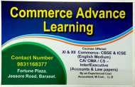 Commerce Advance Learning Class 11 Tuition institute in Kolkata