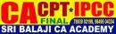 Sree Balaji CA Academy CA Coaching institute in Hyderabad