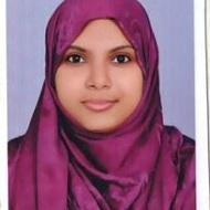 Amina A. BTech Tuition trainer in Kochi