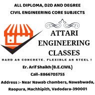 Attari Engineering Classes Engineering Diploma Tuition institute in Vadodara