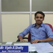 Vijeth Shetty Class 11 Tuition trainer in Bangalore