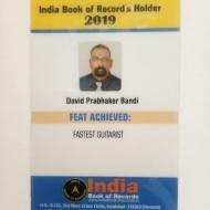 David Prabhaker Guitar trainer in Hyderabad