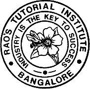 Raos Tutorial Institute Class 10 institute in Bangalore