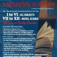 Parivartan Academy Class 12 Tuition institute in Noida