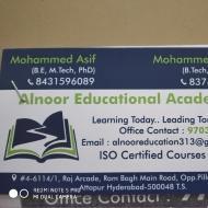 Alnooreducation Academy BTech Tuition institute in Hyderabad