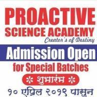 Proactive Science Academy Class 12 Tuition institute in Nashik